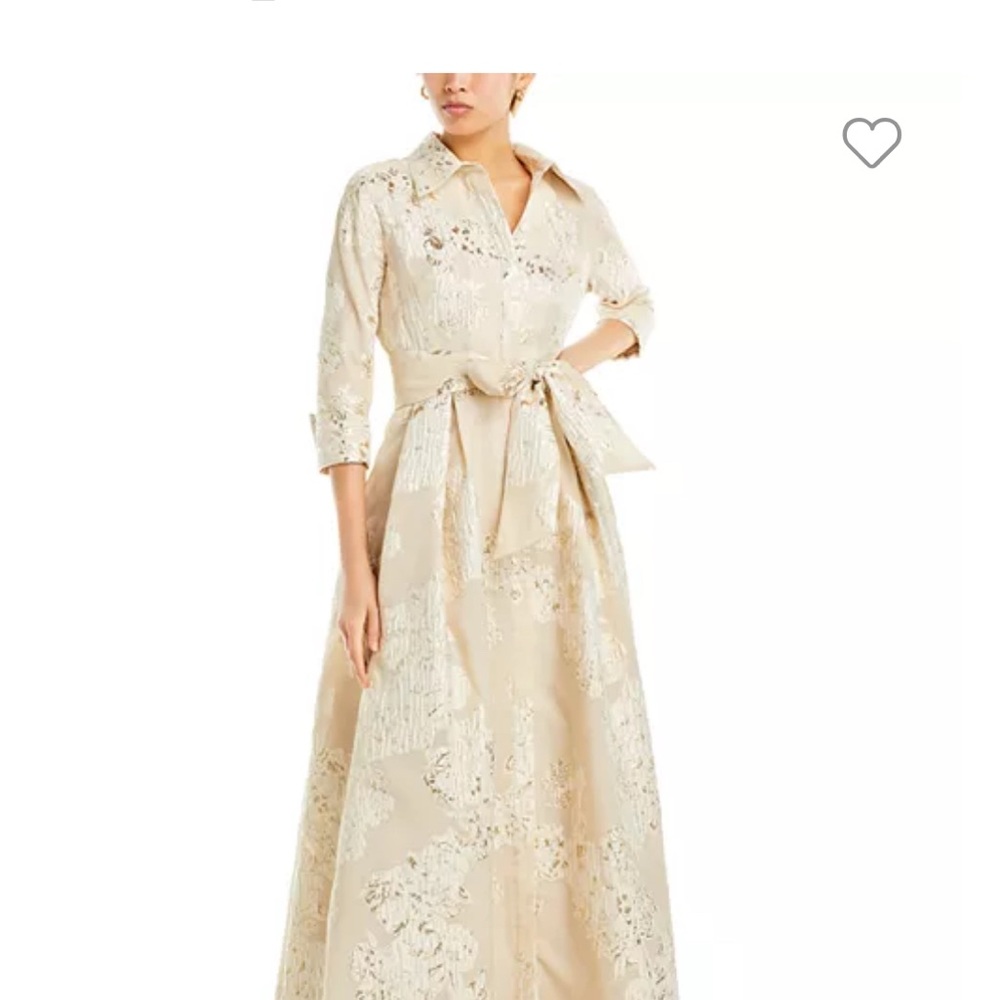 Elegant Cream Maxi Dress